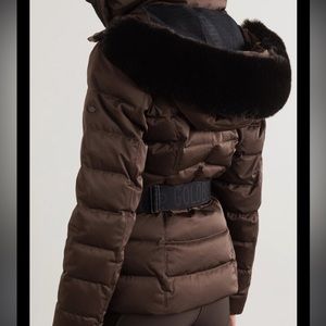 GOLDBERGH Soldis faux fur hooded ski coat